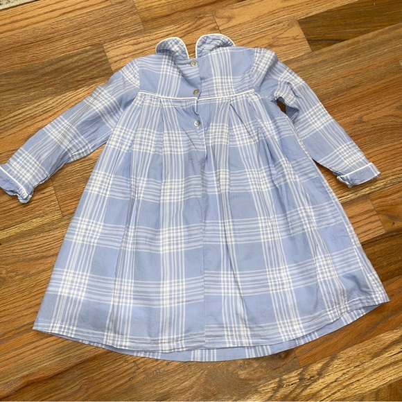 the oaks apparel blue plaid classic dress - Picture 2 of 2